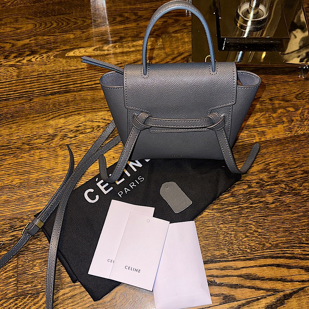 Grey Nano Belt Bag